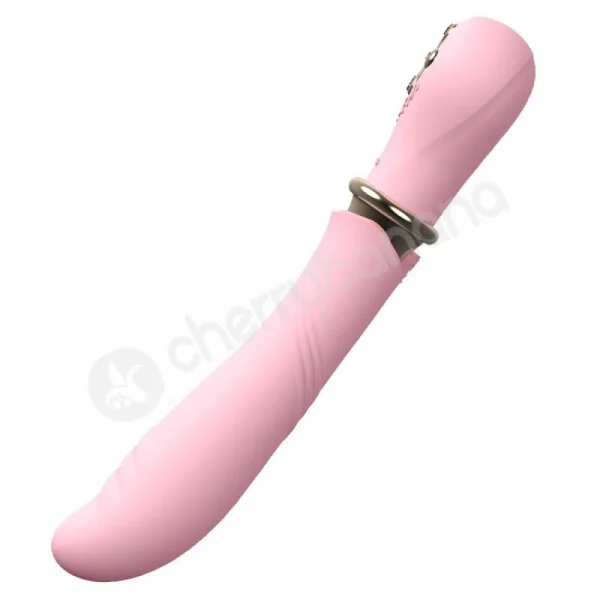 Zalo Desire Fairy Pink Pre-Heating Thrusting Vibrator