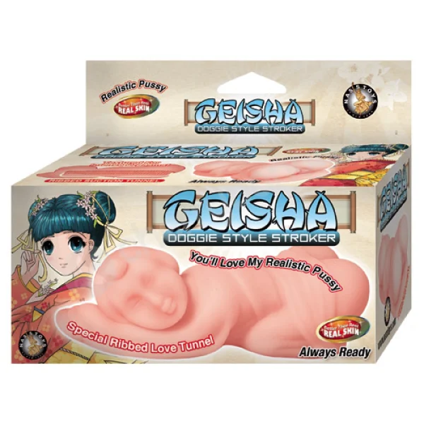 Geisha doggie style stroker