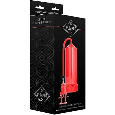 Pumped Deluxe Beginner Pump Red