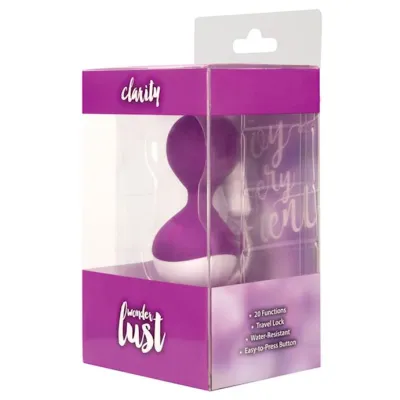 Wonderlust Clarity Kegel And Pelvic Exerciser Purple