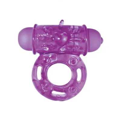 Hero Dynamic Scream Maker Cockring Waterproof Purple