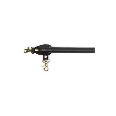 Bound to You Spreader Bar Black Locking Bondage Collar