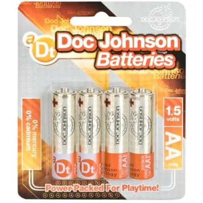 Doc Johnson Batteries AA 4 Pack