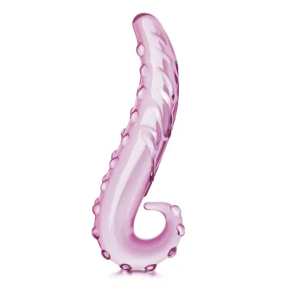 6 Inch Lick It Glass Dildo