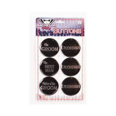 Bachelor Button Set 6pcs