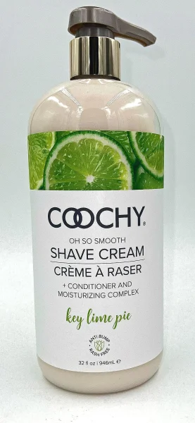 Coochy Shave Cream - Key Lime Pie - 32 Oz