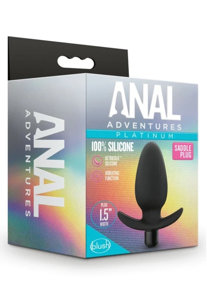 Anal Adventures Platinum Saddle Plug
