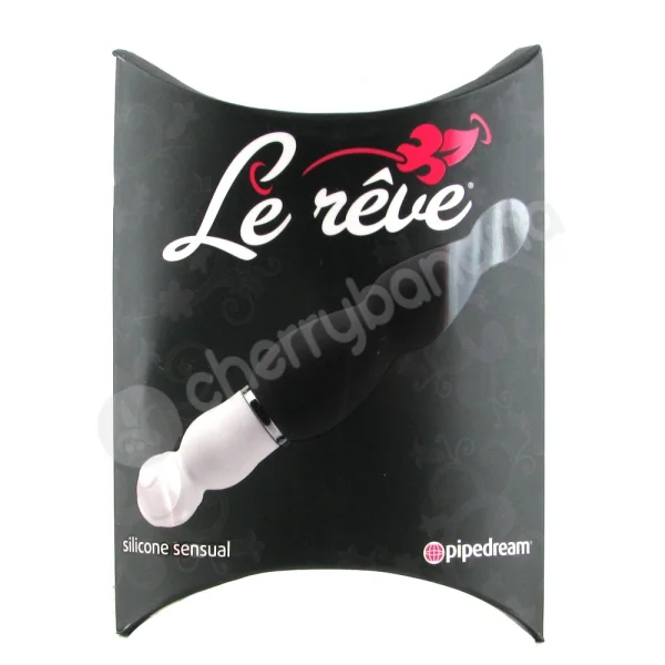 Le Reve Silicone Sensual Black Vibrator
