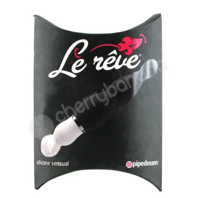 Le Reve Silicone Sensual Black Vibrator