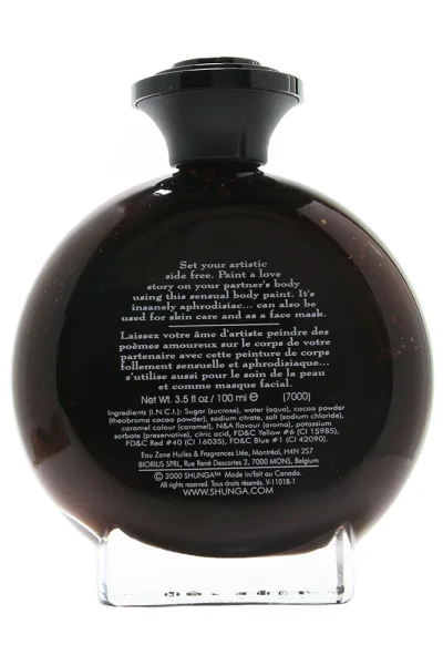 Edible Body Paint - Aphrodisiac Chocolate - 3.5 Fl. Oz. - 100 ml
