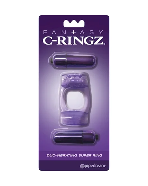 Fantasy C-Ringz Duo-Vibrating Super Ring