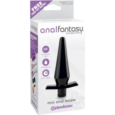 Anal Fantasy Collection Mini Anal Teazer Black 4 2 Inch