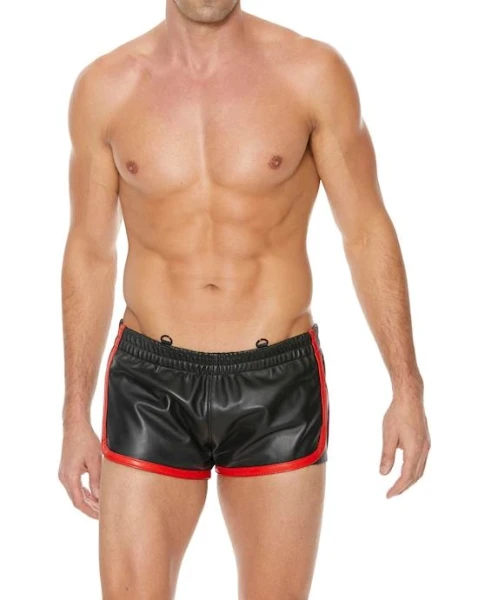 Versatile Leather Shorts
