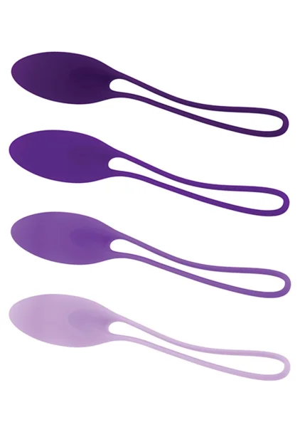 Playboy Pleasure Put In Work Silicone Kegel Ball 4 Piece Set