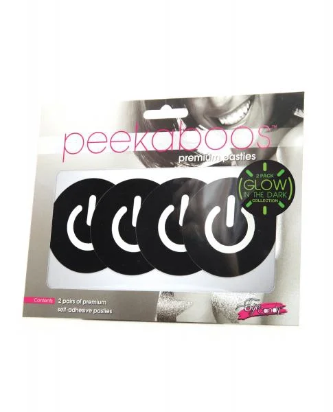 Peekaboos Glow In The Dark Power Button - Pack Of 2 — image 2 of 2