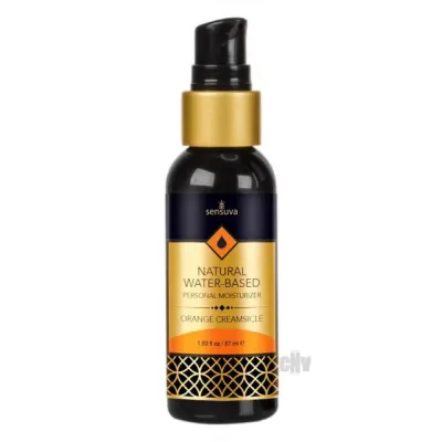 Sensuva Water Based Moisturizer Orange Creamsicle 1 93oz