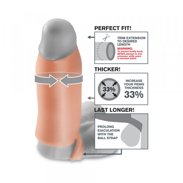 Real Feel Enhancer XL Extension - Beige — image 5 of 16