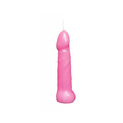 Bachelorette Party Pecker Party Candles Pink 5 Pack
