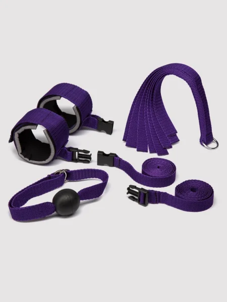 Purple Reins Beginners Bondage Kit (4 Piece)