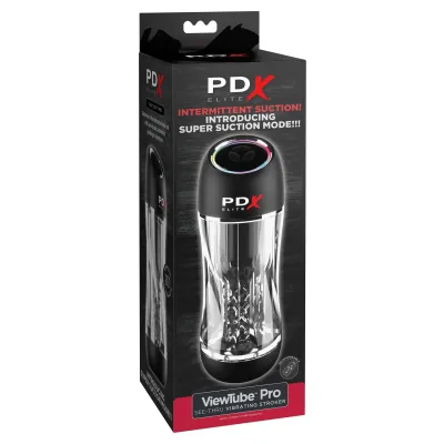 Pdx Elite Viewtube Pro Black clear