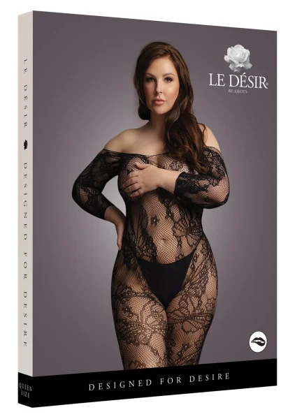 Le Desir Lace Suspender Bodystocking - Queen Size — image 18 of 25