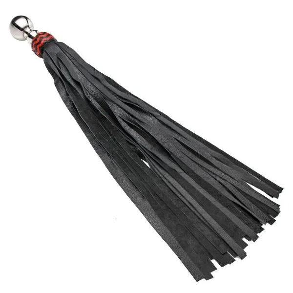 Deluxe Ball Handle Leather Flogger