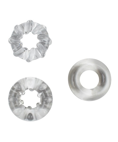 JoyRings Enhancement Cock Ring Set (3 Pack)