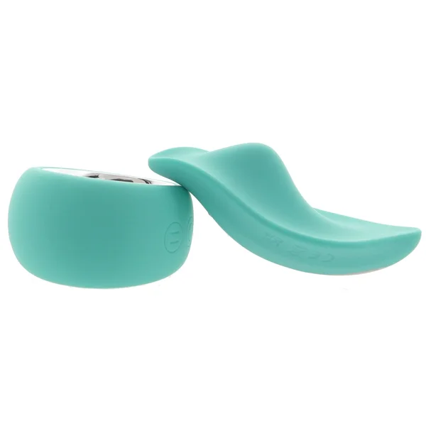 Sugar Pop Leila Rechargeable Silicone App Enabled Panty Vibe With Remote - Teal