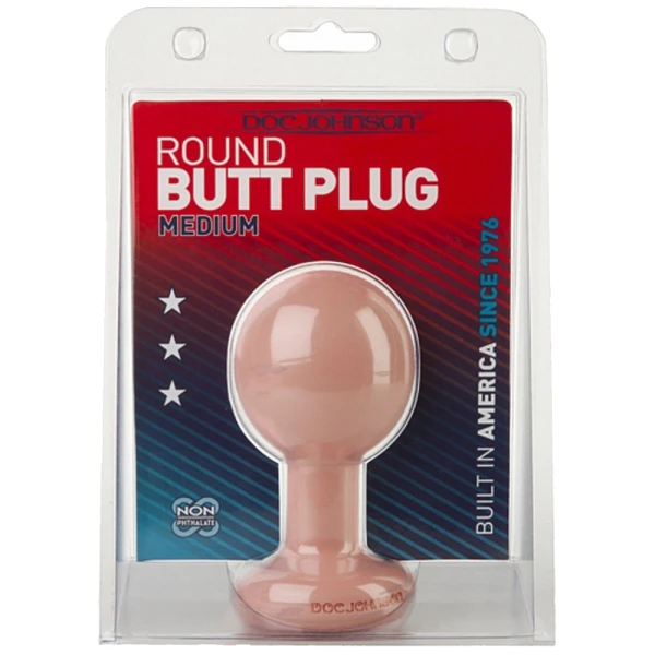 Round Butt-Plug Medium