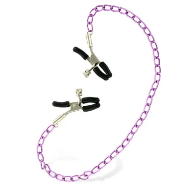 Seven Creations Adjustable Nipple Clamps with Connecting Chain