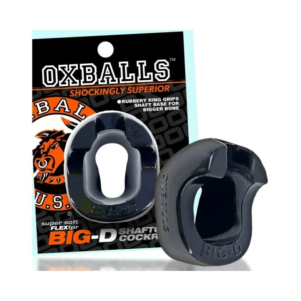 Cock Rings:  Oxballs Big-d Shaft Grip Cockring Black