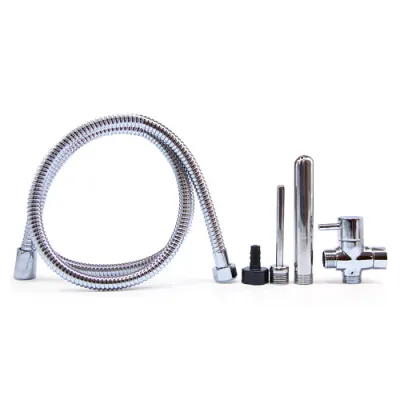 Mr Clean shower enema set