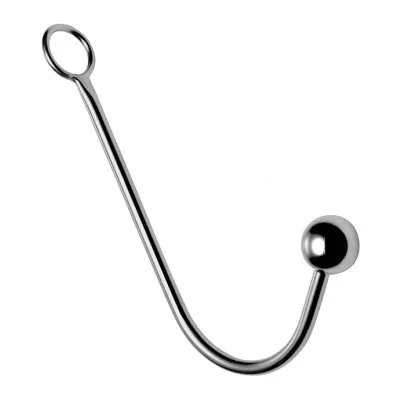 Kink Stainless Steel Anal Hook Small