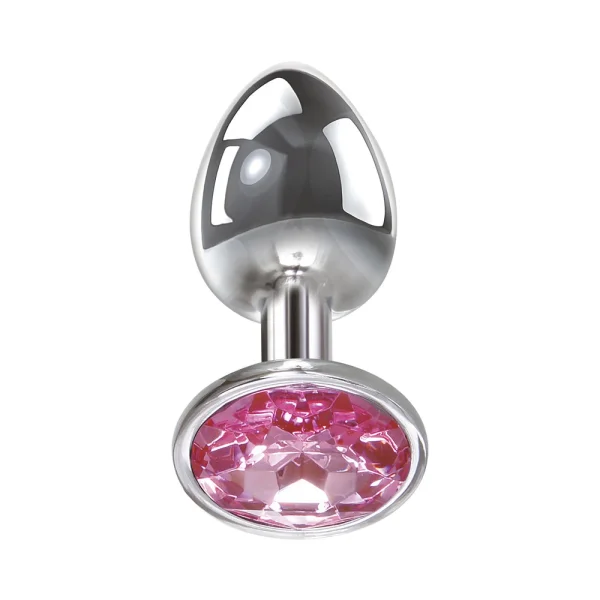 Adam & Eve Pink Gem Anal Plug - Medium