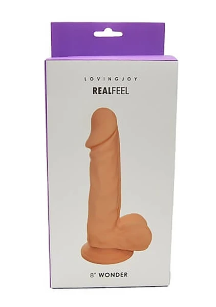 Loving Joy Real Feel 8 Inch Wonder Suction Cup Dildo — image 13 of 25