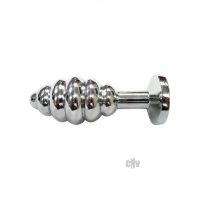 Rouge Threaded Butt Plug Large Clamshell