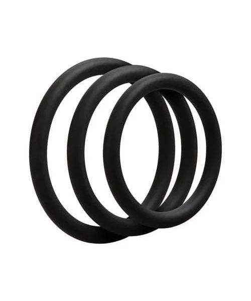 Optimale 3 C-ring Set Thin - Black