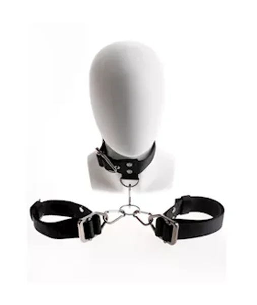 Sir Richards Command Cuff And Collar Set - Black — image 8 of 10