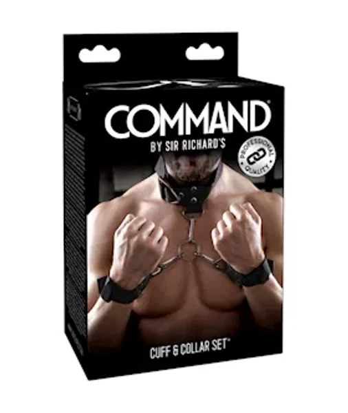 Sir Richards Command Cuff And Collar Set - Black — image 7 of 10