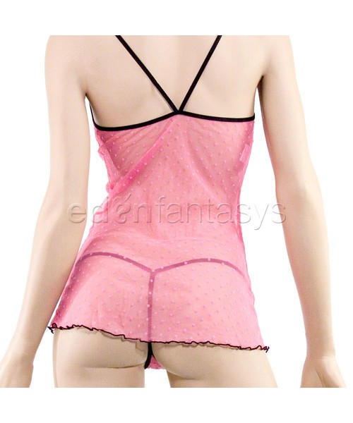 Cameo chemise with g-string