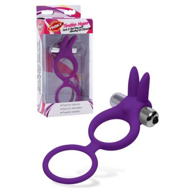 Frisky Cock Ball Ring with Vibrating Stimulator