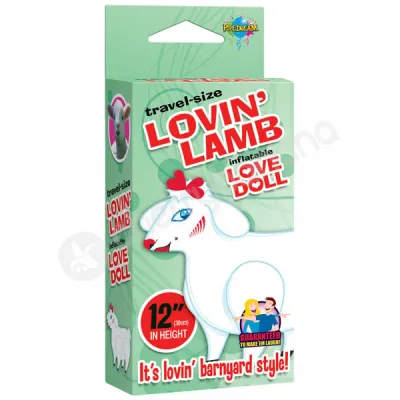 Travel Size Lovin Lamb Inflatable Love Doll