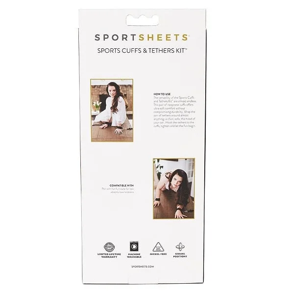 Sports Cuffs & Tethers Kit by Sportsheets