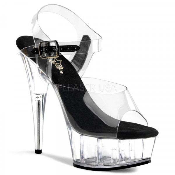 DELIGHT-608 - 6" Heel, 1 3/4" PF Ankle Strap Sandal — image 5 of 12
