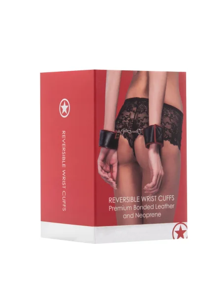 Reversible Wrist Cuffs - Red