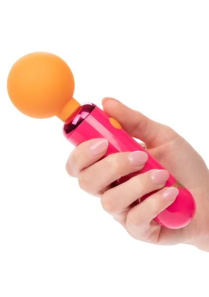 Naughty Bits Home Cumming Queen Waterproof Rechargeable Wand Style Vibrator By CalExotics