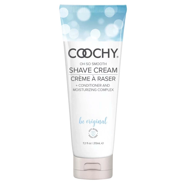 COOCHY Oh So Smooth Shave Cream - Be Original 7.2 oz (213 mL)