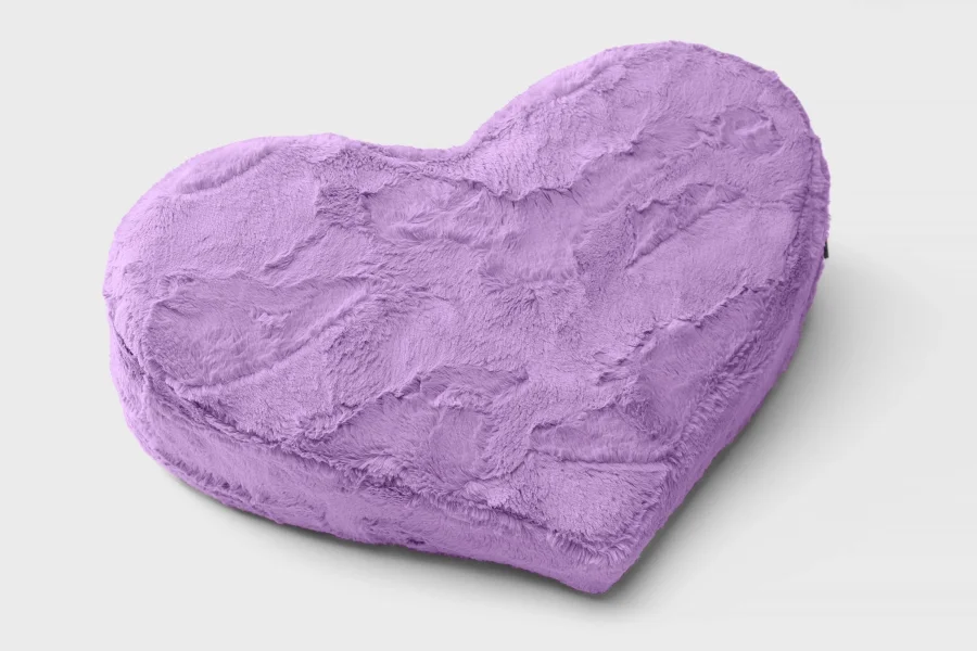 Fur Heart Wedge