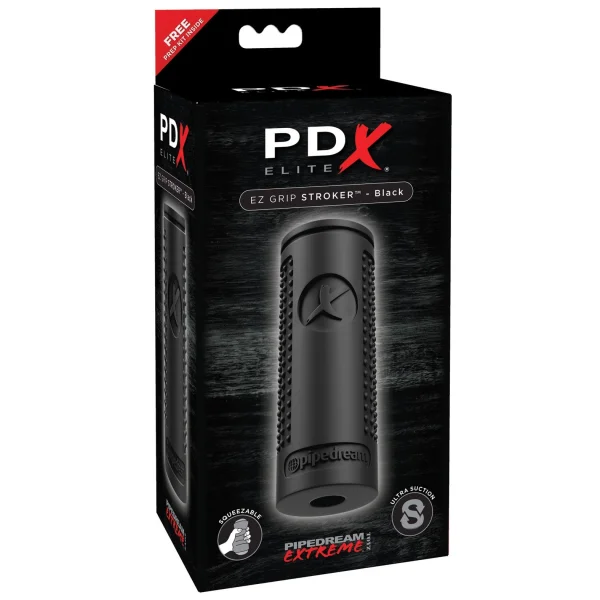 PDX ELITE EZ Grip Stroker Black