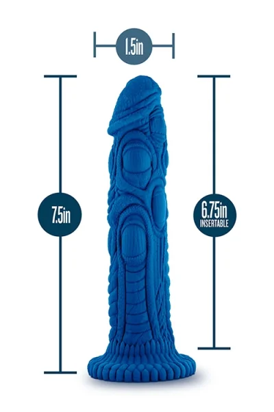 Blush Draken 7.5" Lock On Dragon Dildo